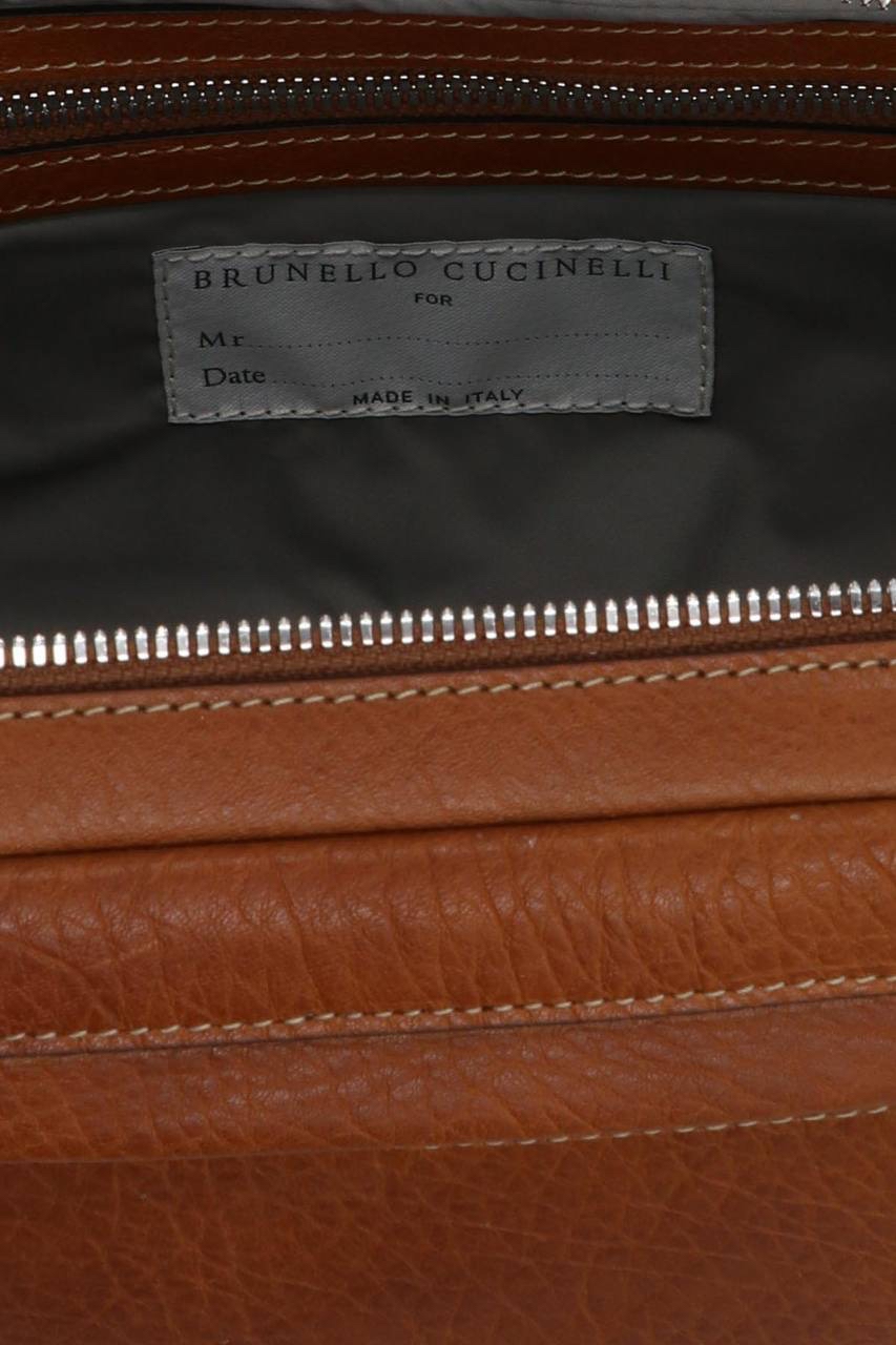 BRUNELLO CUCINELLI Travel bags side view - Men's luxury Bags