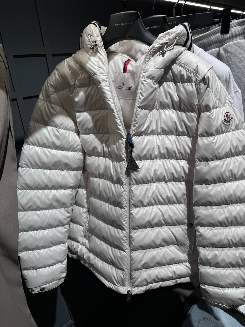 MONCLER Down jacket front view - Men's luxury Clothes