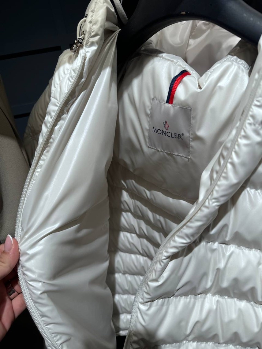 MONCLER Down jacket side view - Men's luxury Clothes