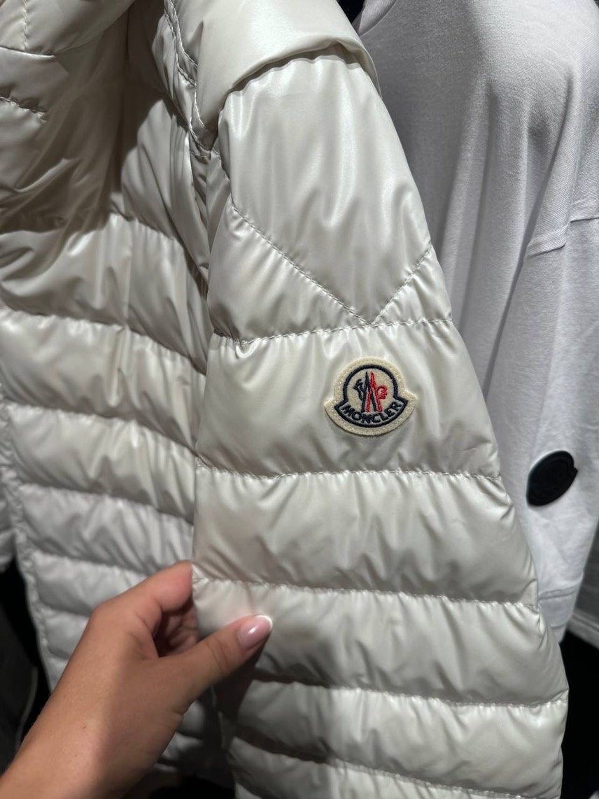 MONCLER Down jacket side view - Men's luxury Clothes