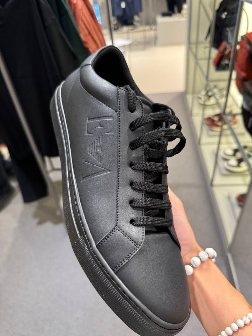 ARMANI EXCHANGE Sneakers front view - Men's luxury Shoes