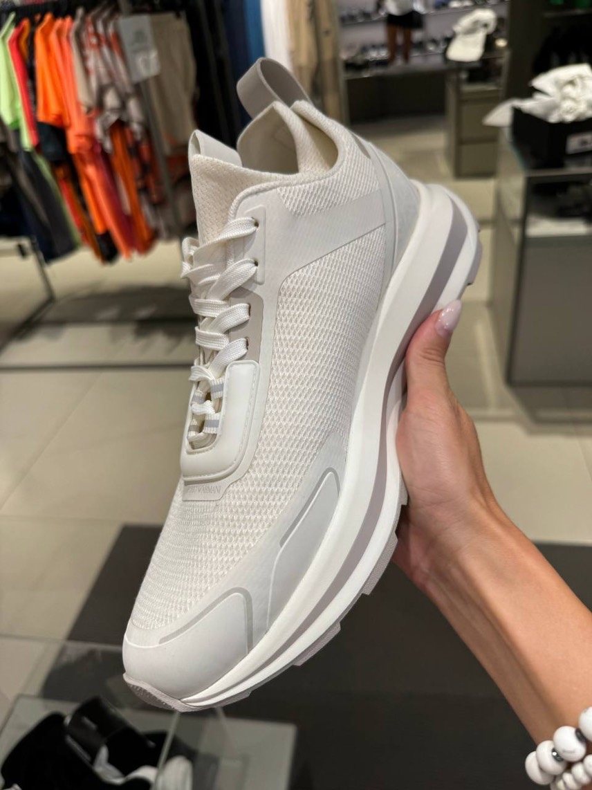 ARMANI EXCHANGE Sneakers side view - Men's luxury Shoes