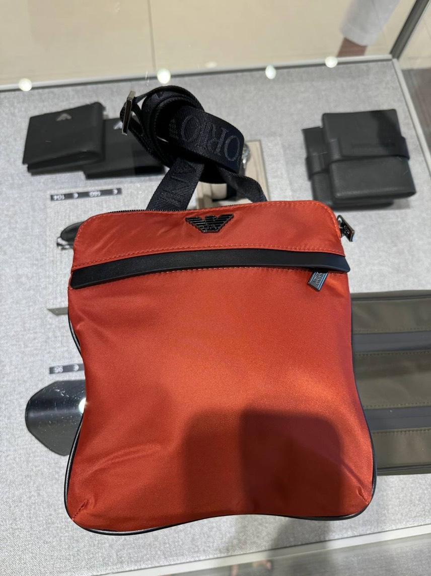 ARMANI EXCHANGE Messenger bags side view - Men's luxury Bags