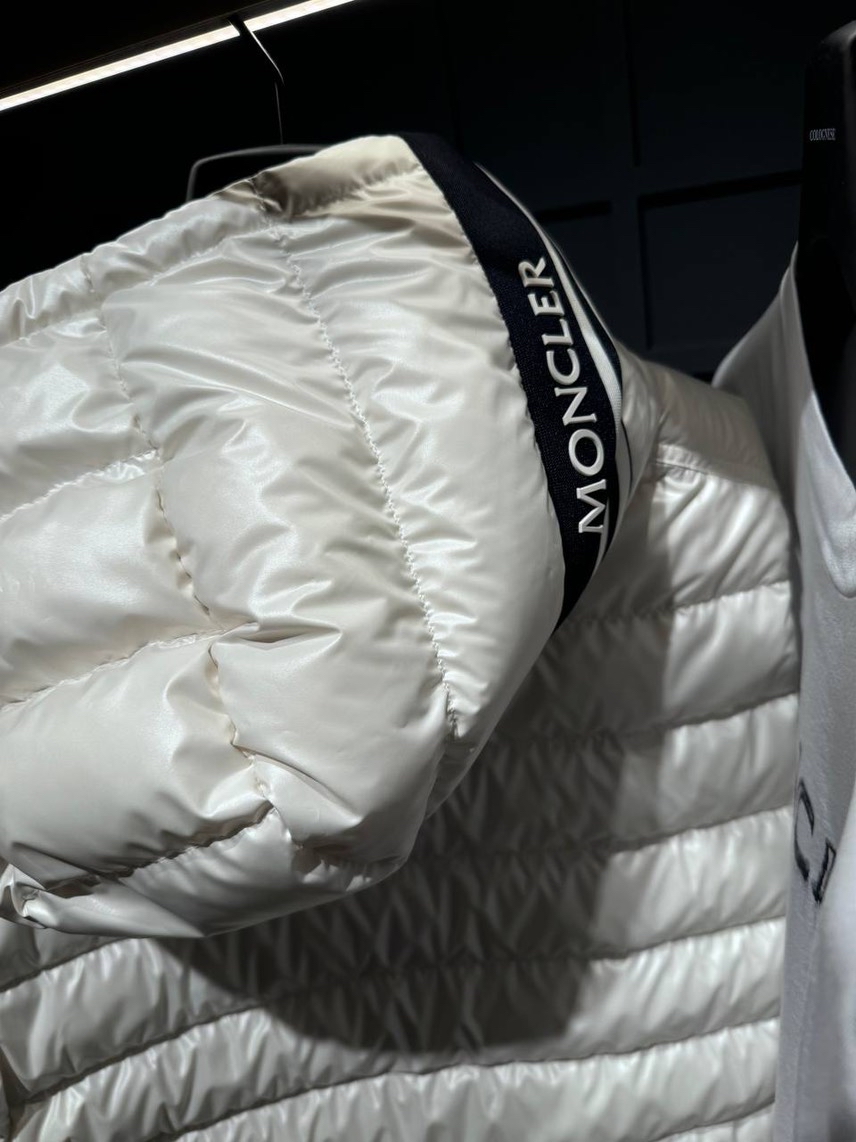 MONCLER Down jacket side view - Men's luxury Clothes