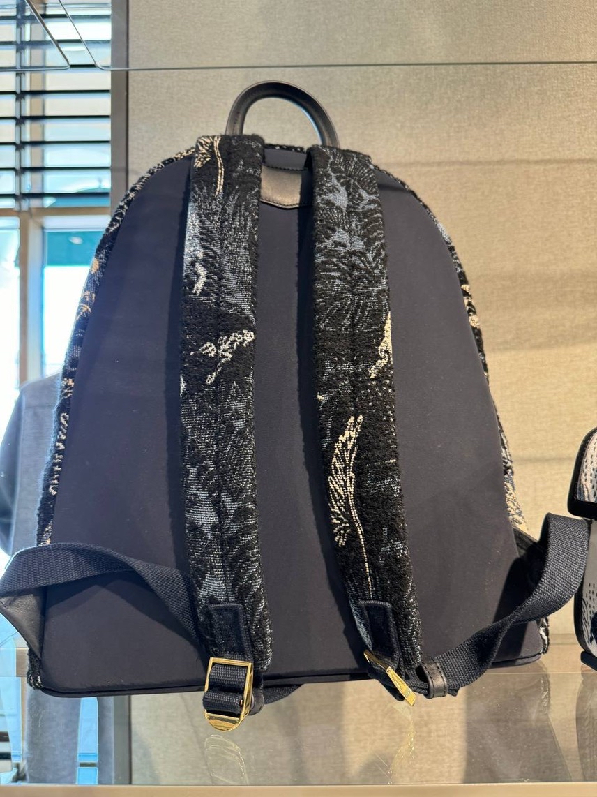 EMPORIO ARMANI Backpack side view - Men's luxury Bags
