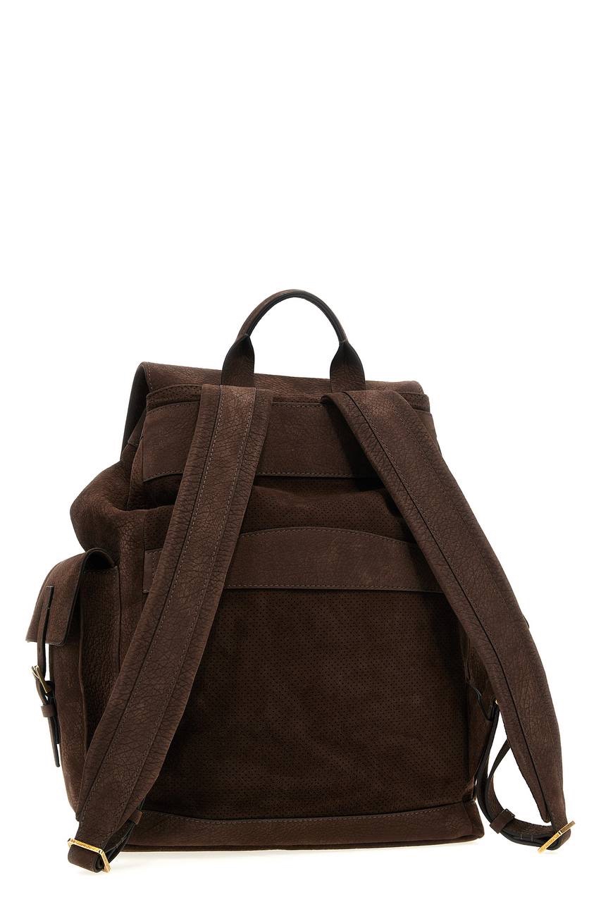 BRUNELLO CUCINELLI Backpack side view - Men's luxury Bags