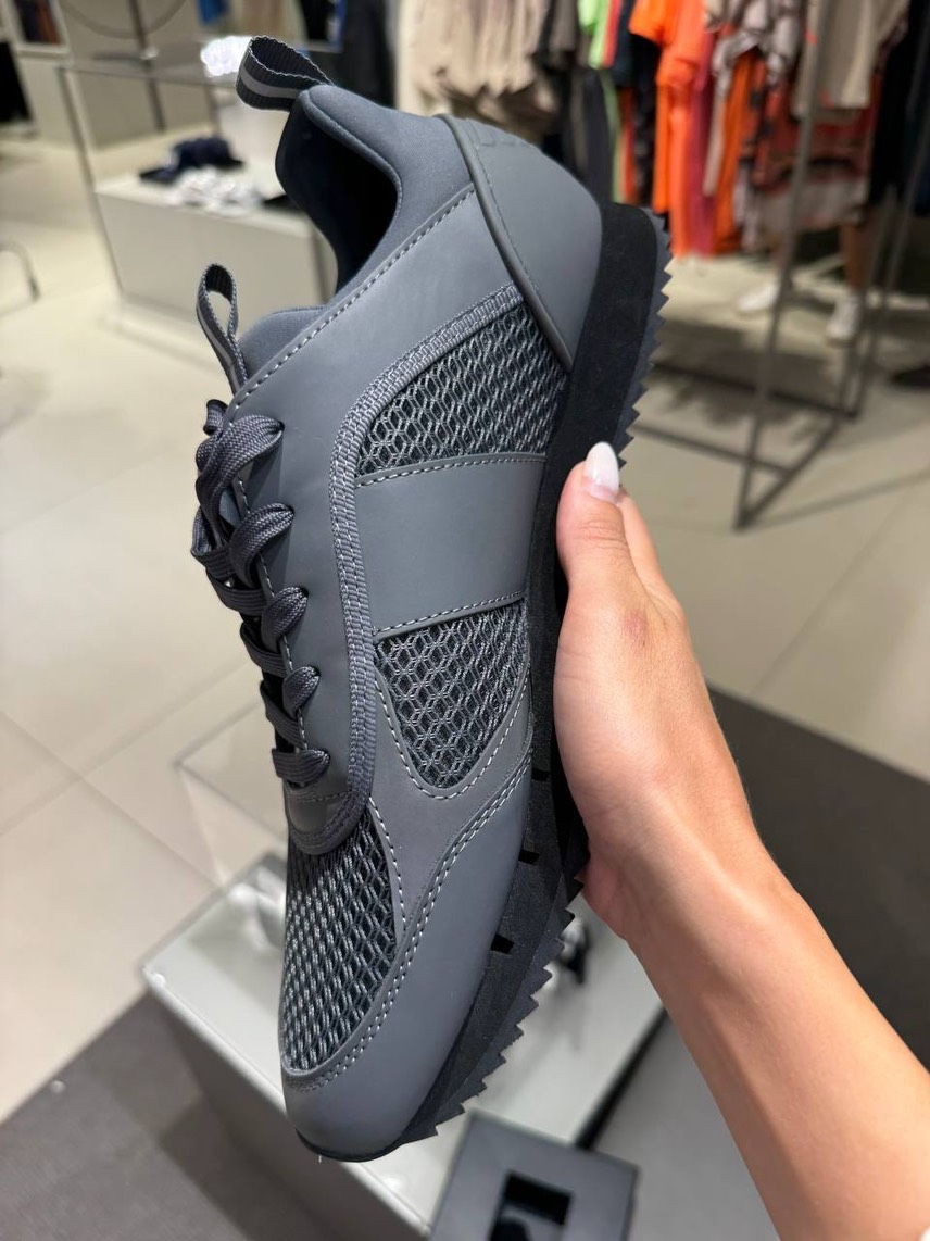 ARMANI EXCHANGE Sneakers side view - Men's luxury Shoes