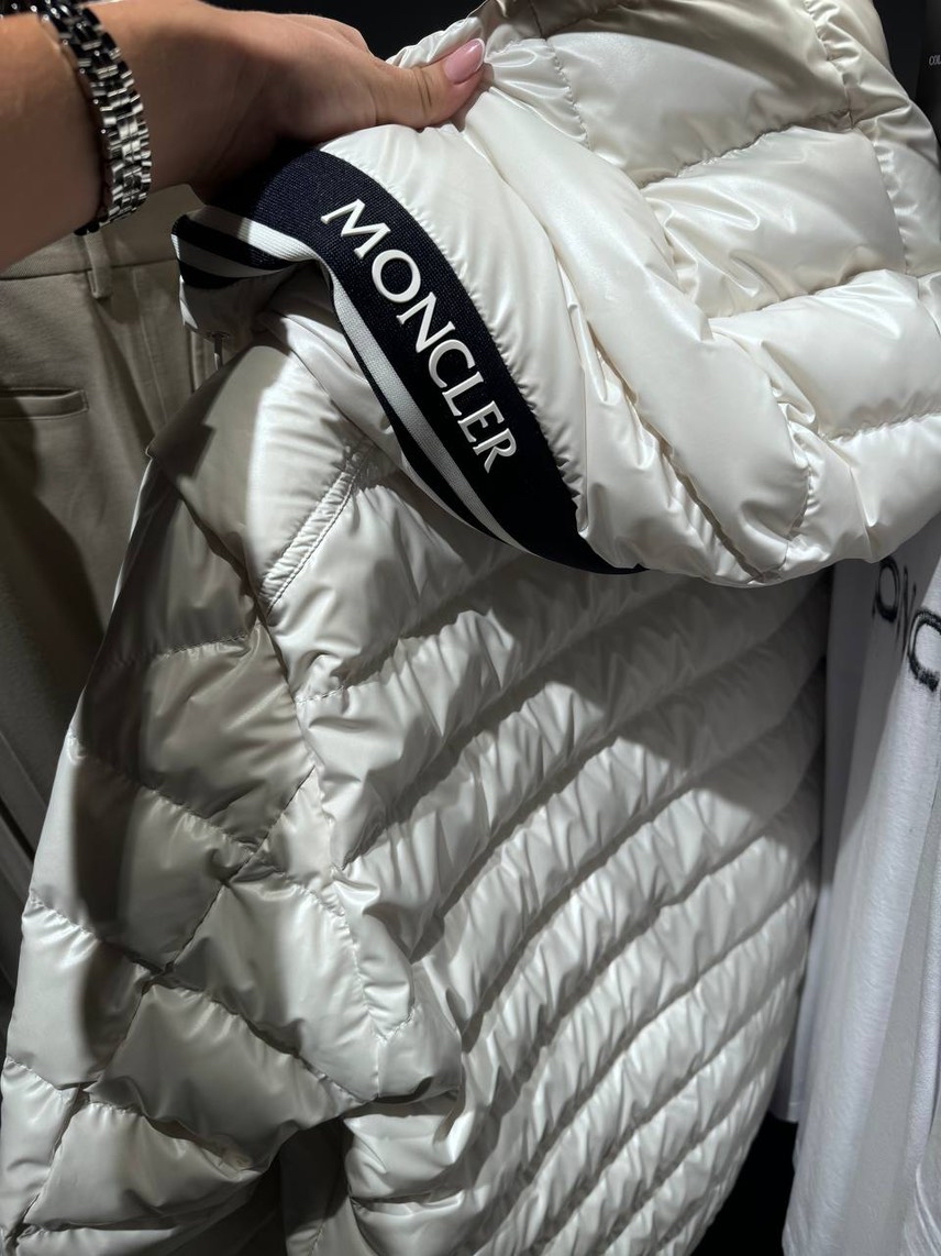 MONCLER Down jacket side view - Men's luxury Clothes
