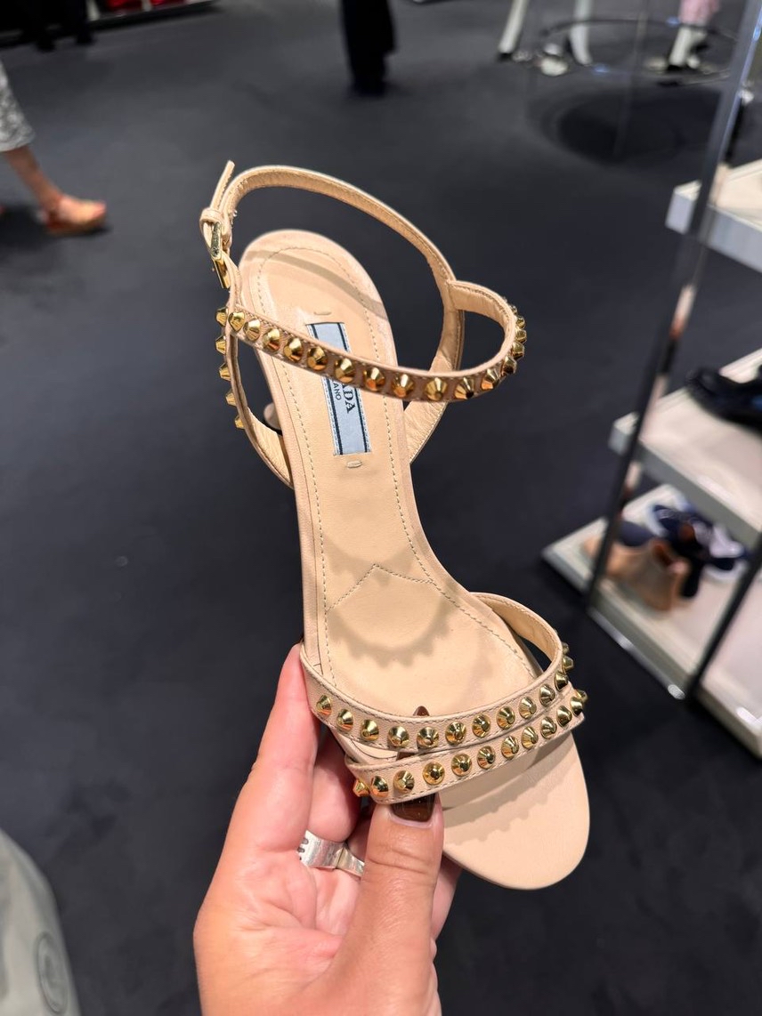 PRADA Sandals side view - Women's luxury Shoes