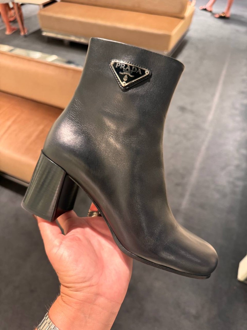 PRADA Boots front view - Women's luxury Shoes