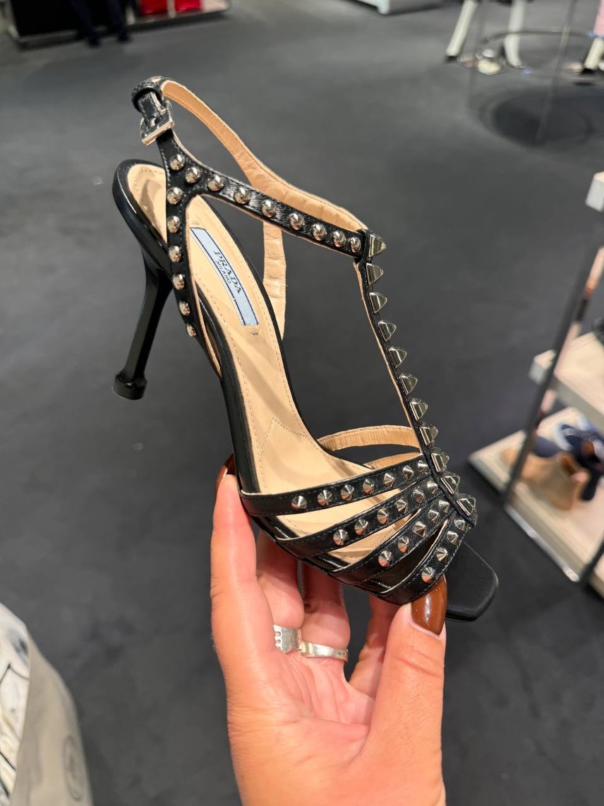 PRADA Sandals front view - Women's luxury Shoes