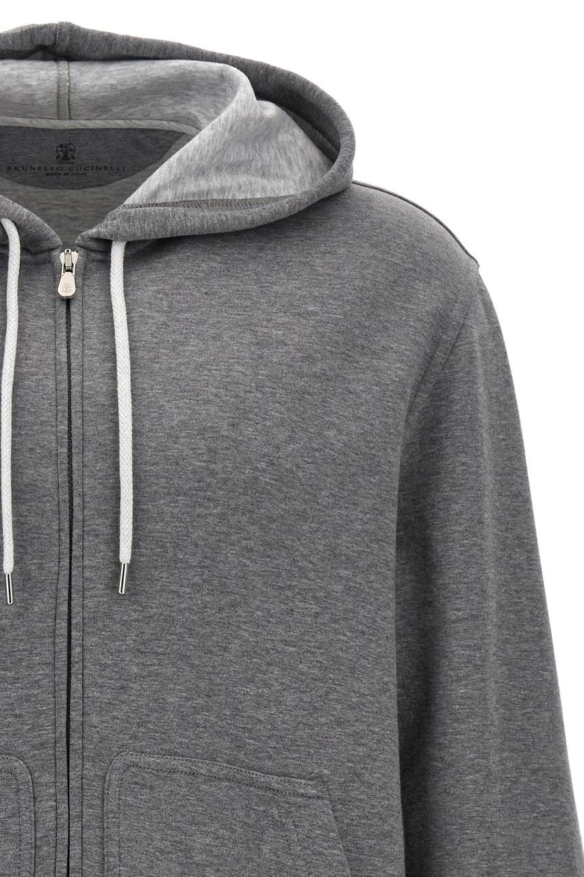 BRUNELLO CUCINELLI Hoodies side view - Men's luxury Clothes