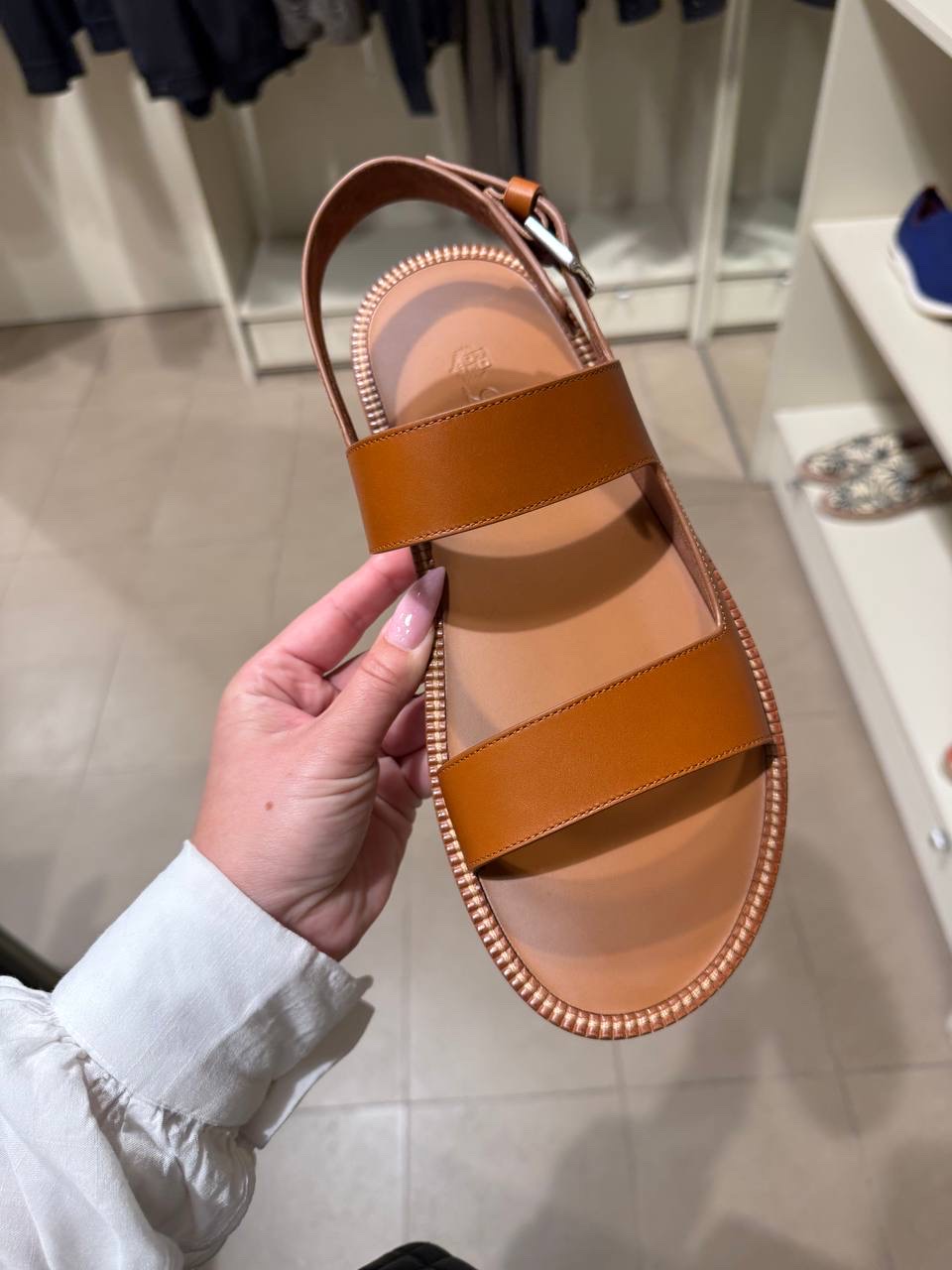 LORO PIANA Sandals side view - Men's luxury Shoes
