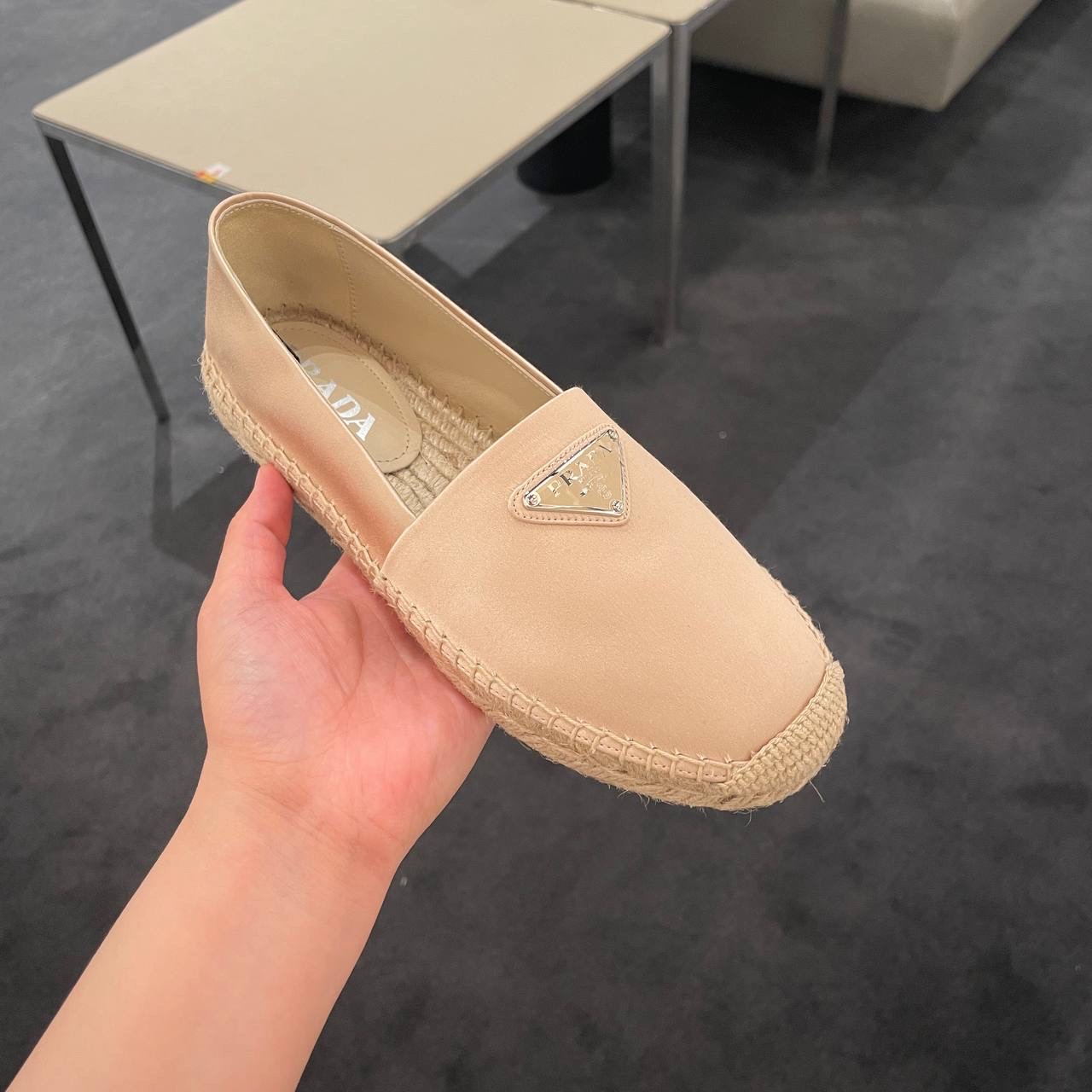 PRADA Espadrilles front view - Women's luxury Shoes