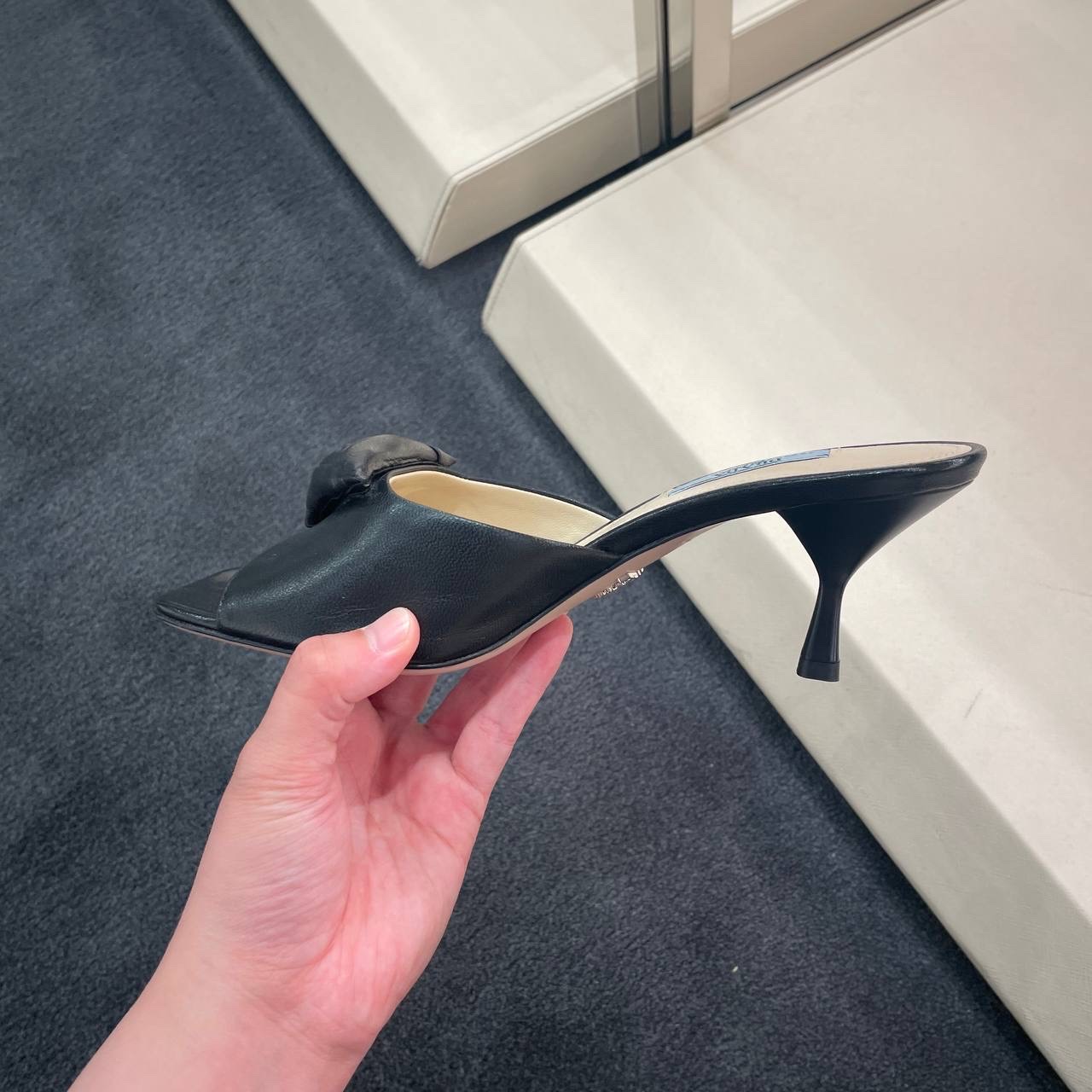 PRADA Sandals side view - Women's luxury Shoes