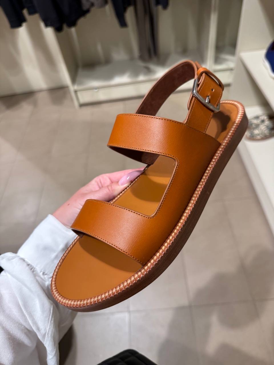 LORO PIANA Sandals front view - Men's luxury Shoes