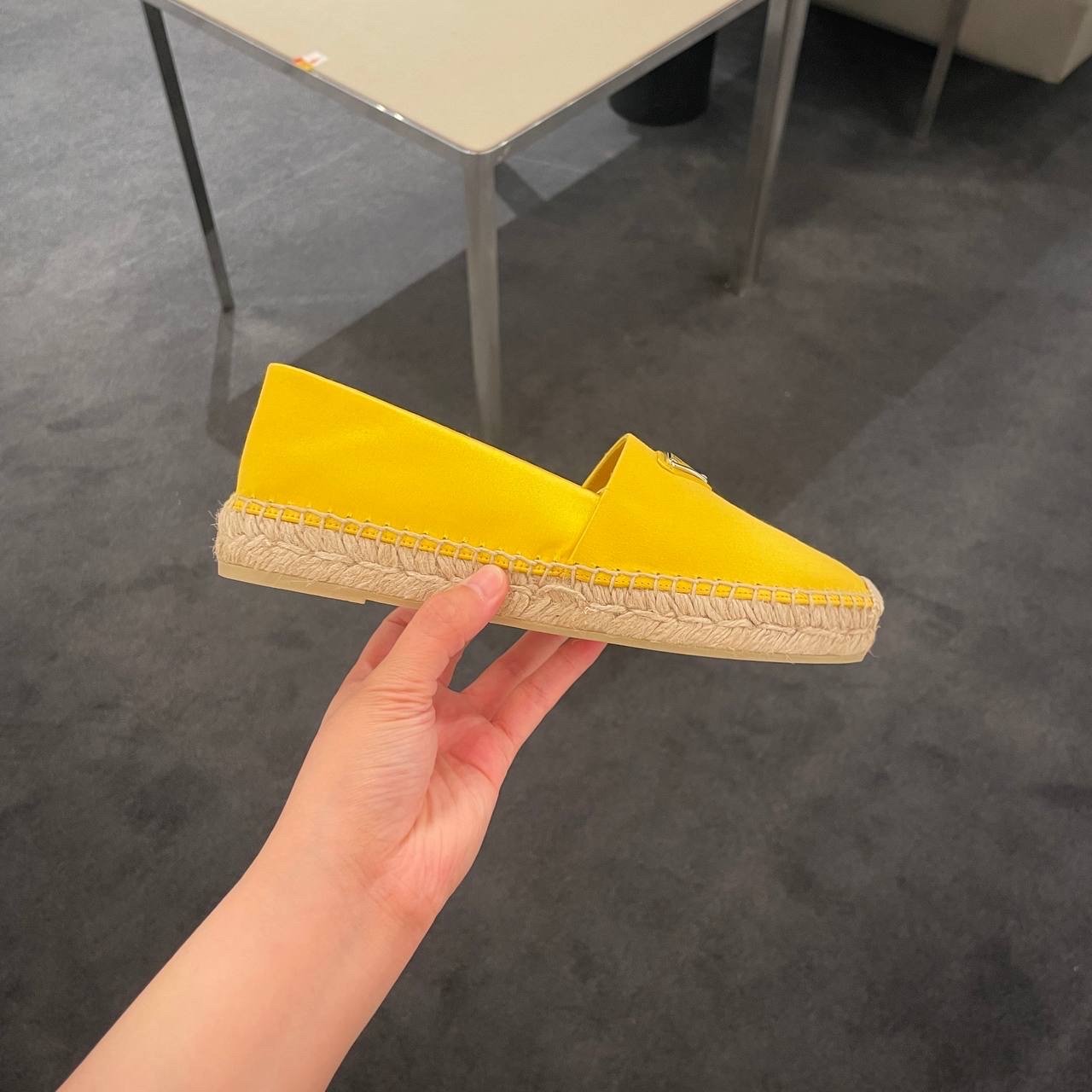PRADA Espadrilles side view - Women's luxury Shoes