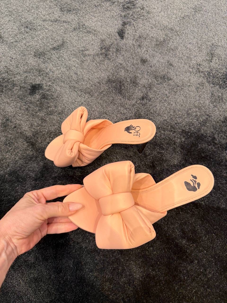 OFF-WHITE Sandals side view - Women's luxury Shoes