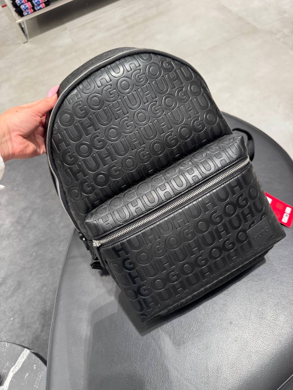 HUGO BOSS Backpack front view - Men's luxury Bags
