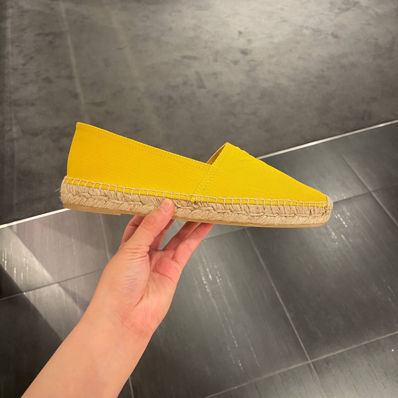 PRADA Espadrilles side view - Women's luxury Shoes