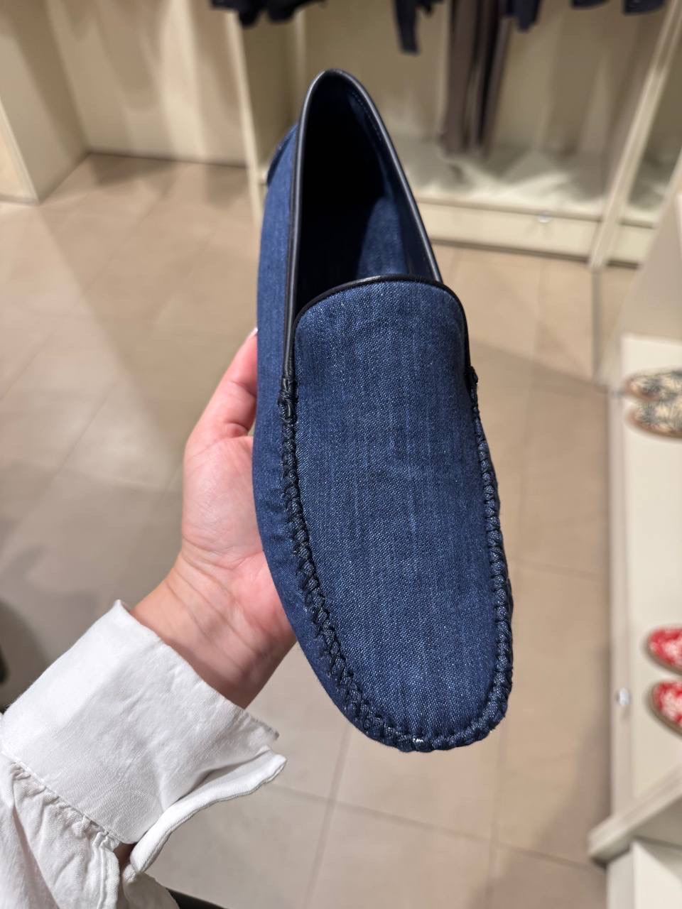 LORO PIANA Moccasins side view - Men's luxury Shoes