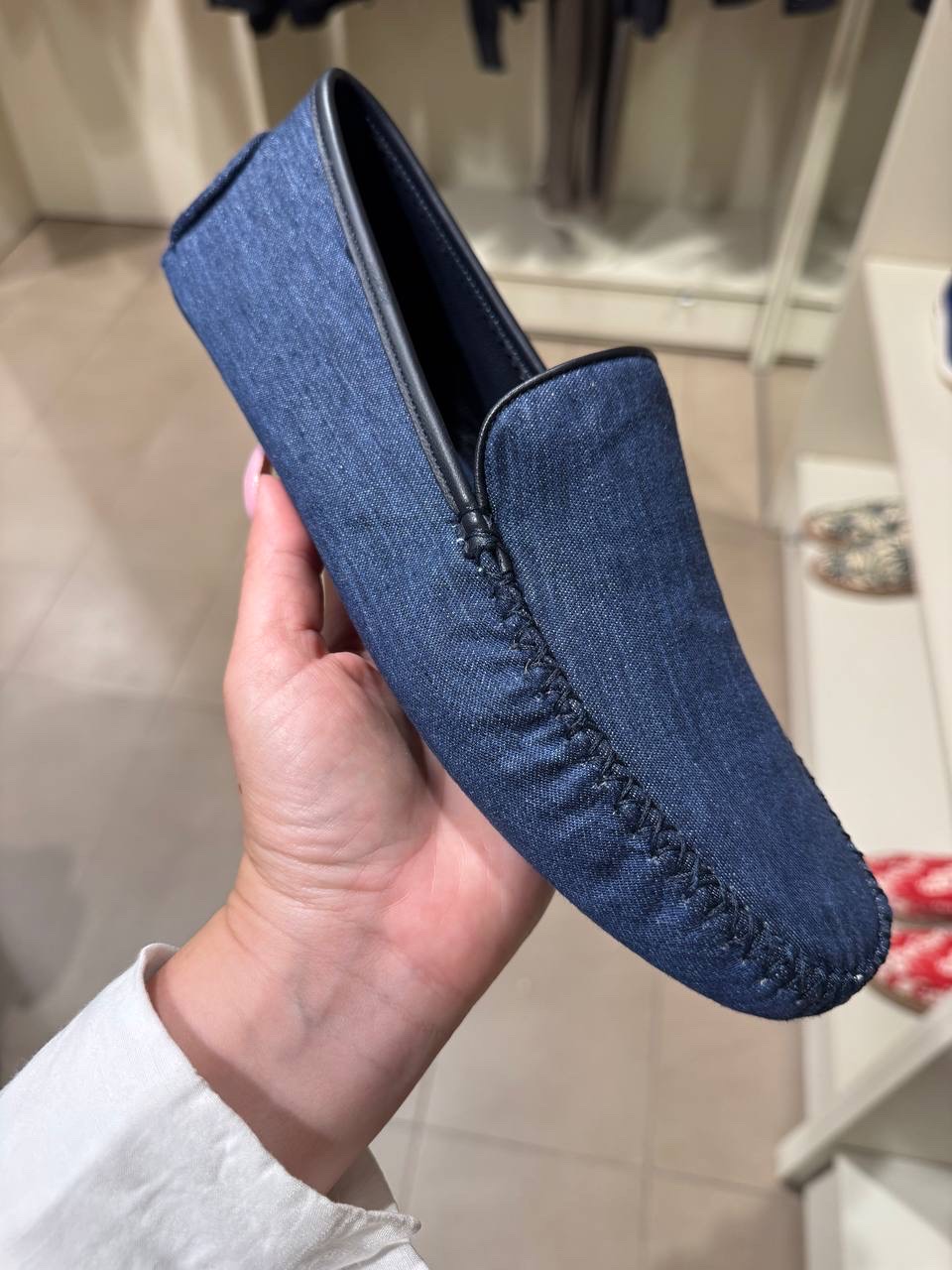 LORO PIANA Moccasins front view - Men's luxury Shoes