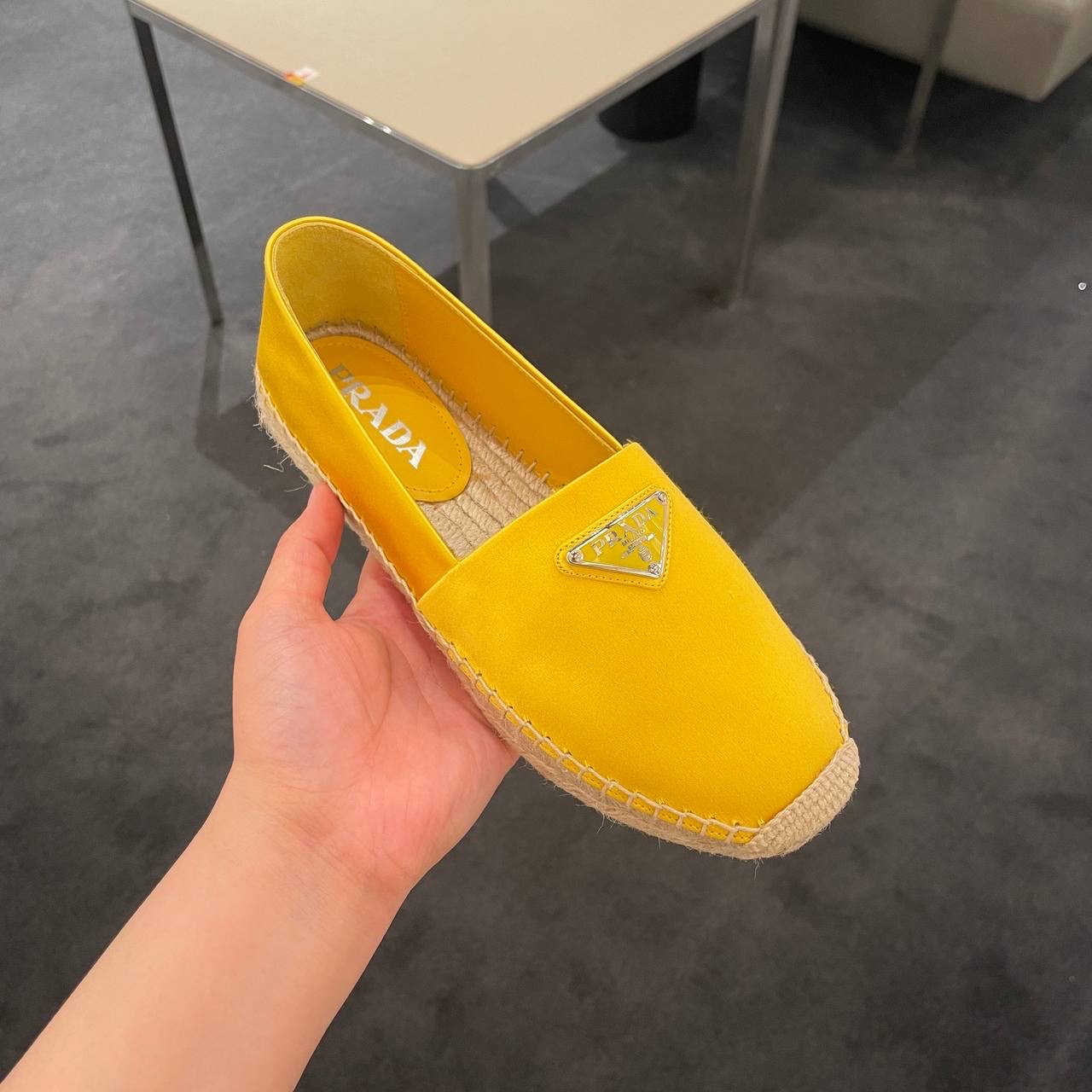 PRADA Espadrilles front view - Women's luxury Shoes