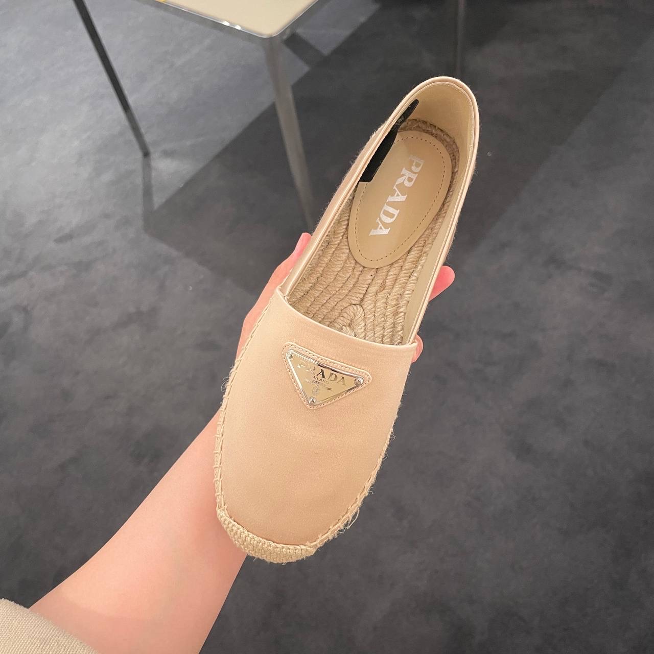 PRADA Espadrilles side view - Women's luxury Shoes