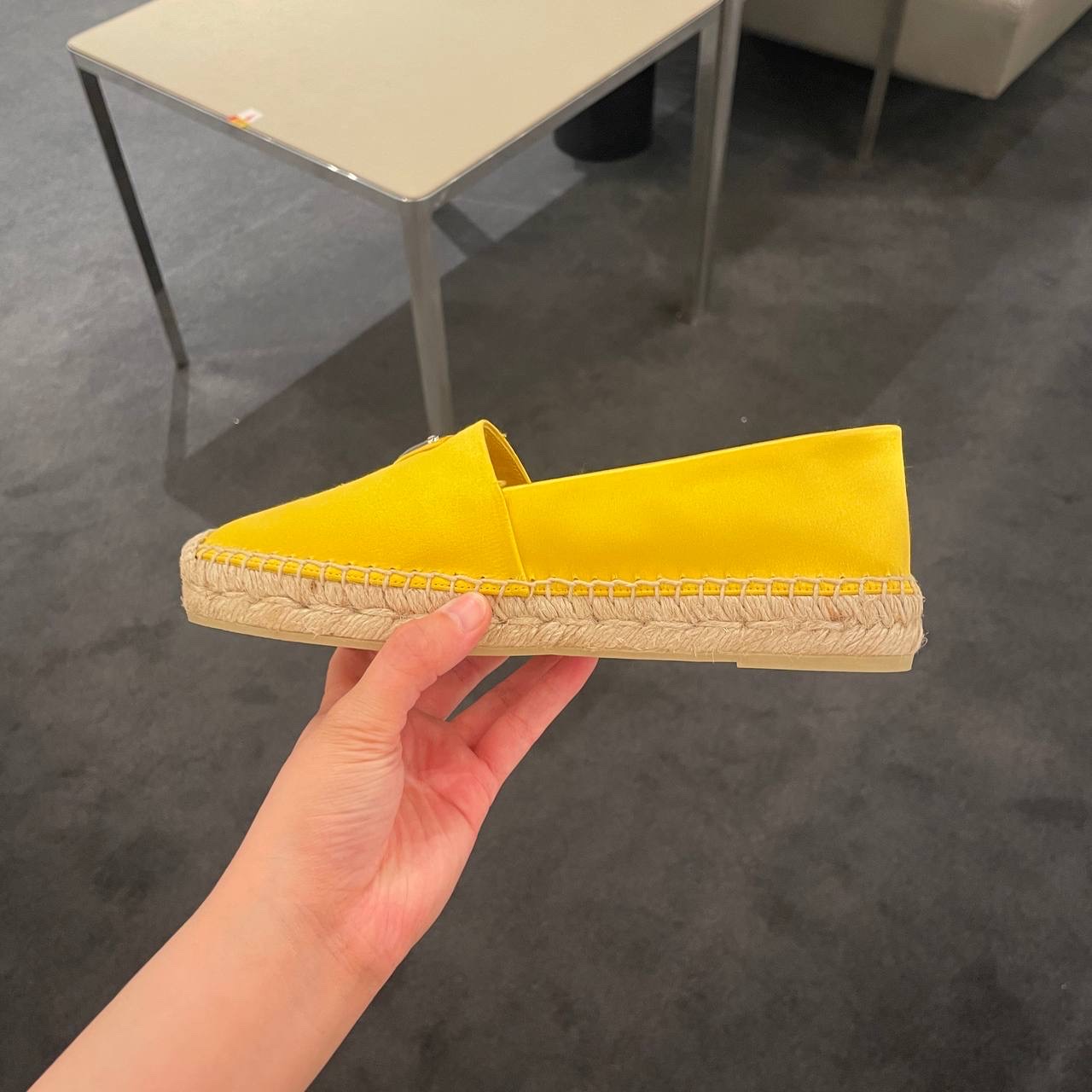 PRADA Espadrilles side view - Women's luxury Shoes