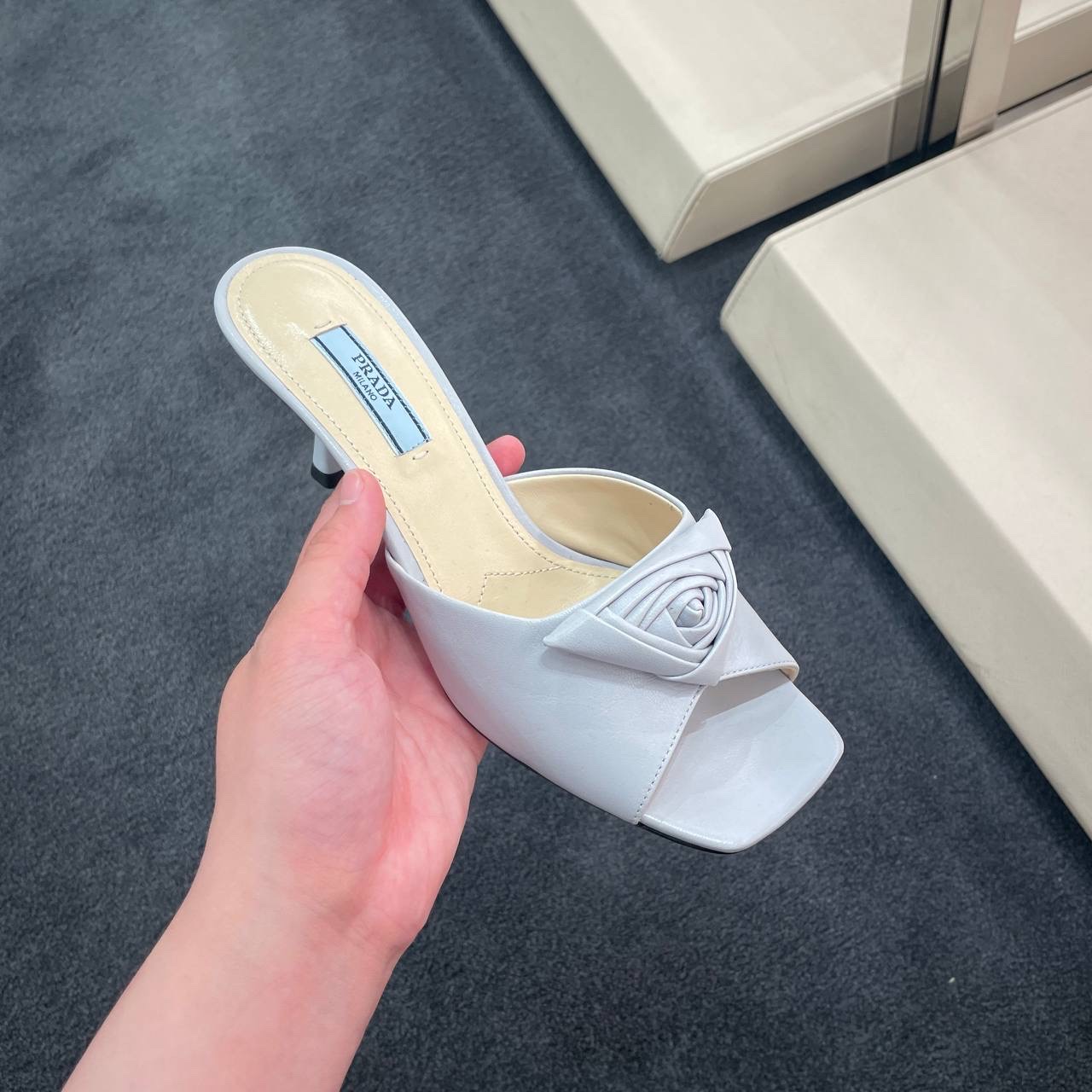 PRADA Sandals front view - Women's luxury Shoes