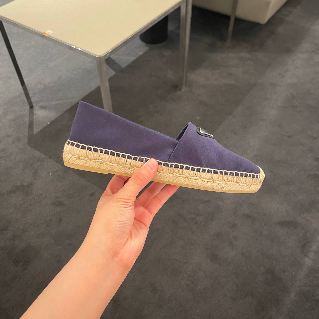 PRADA Espadrilles side view - Women's luxury Shoes
