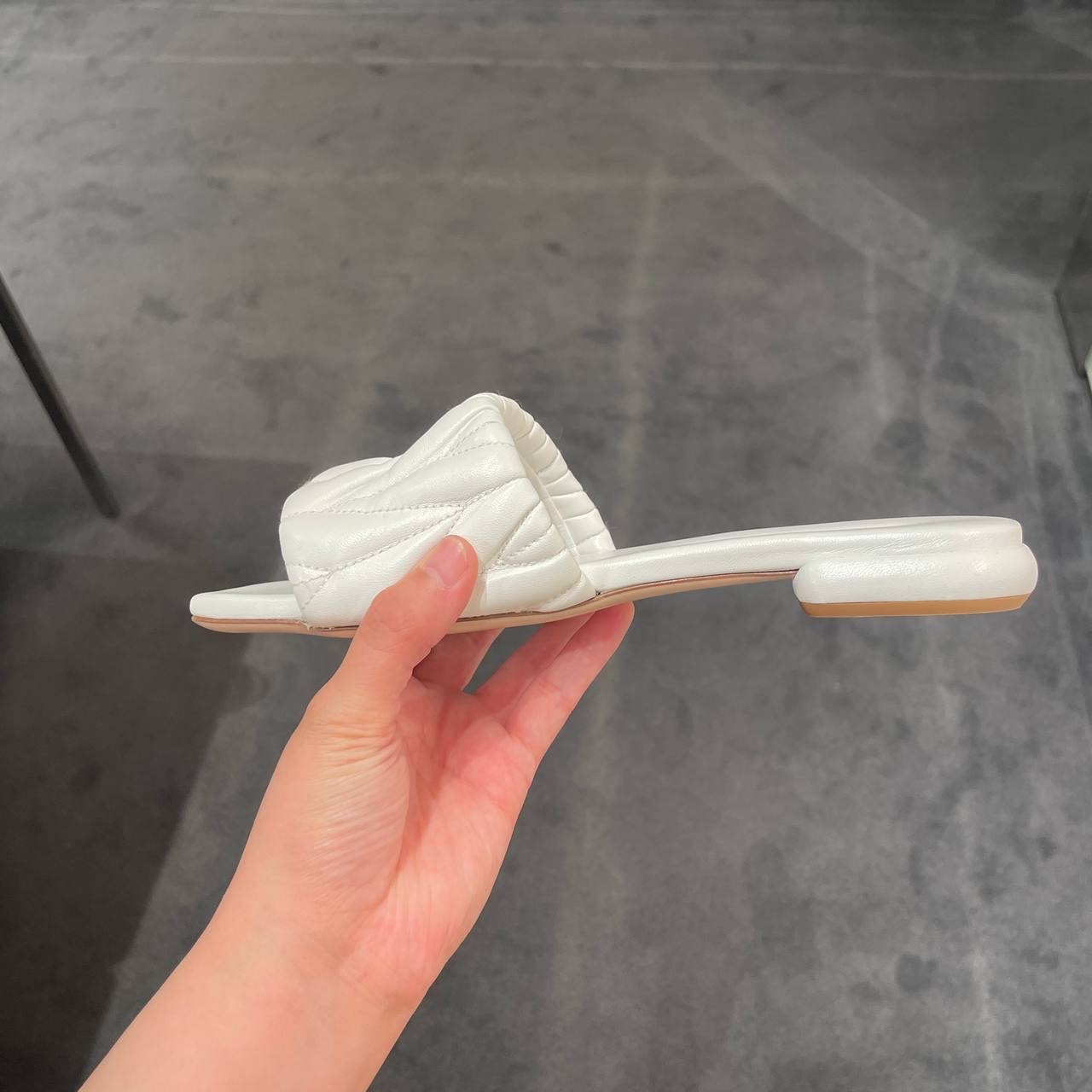 MIU MIU Slides side view - Women's luxury Shoes