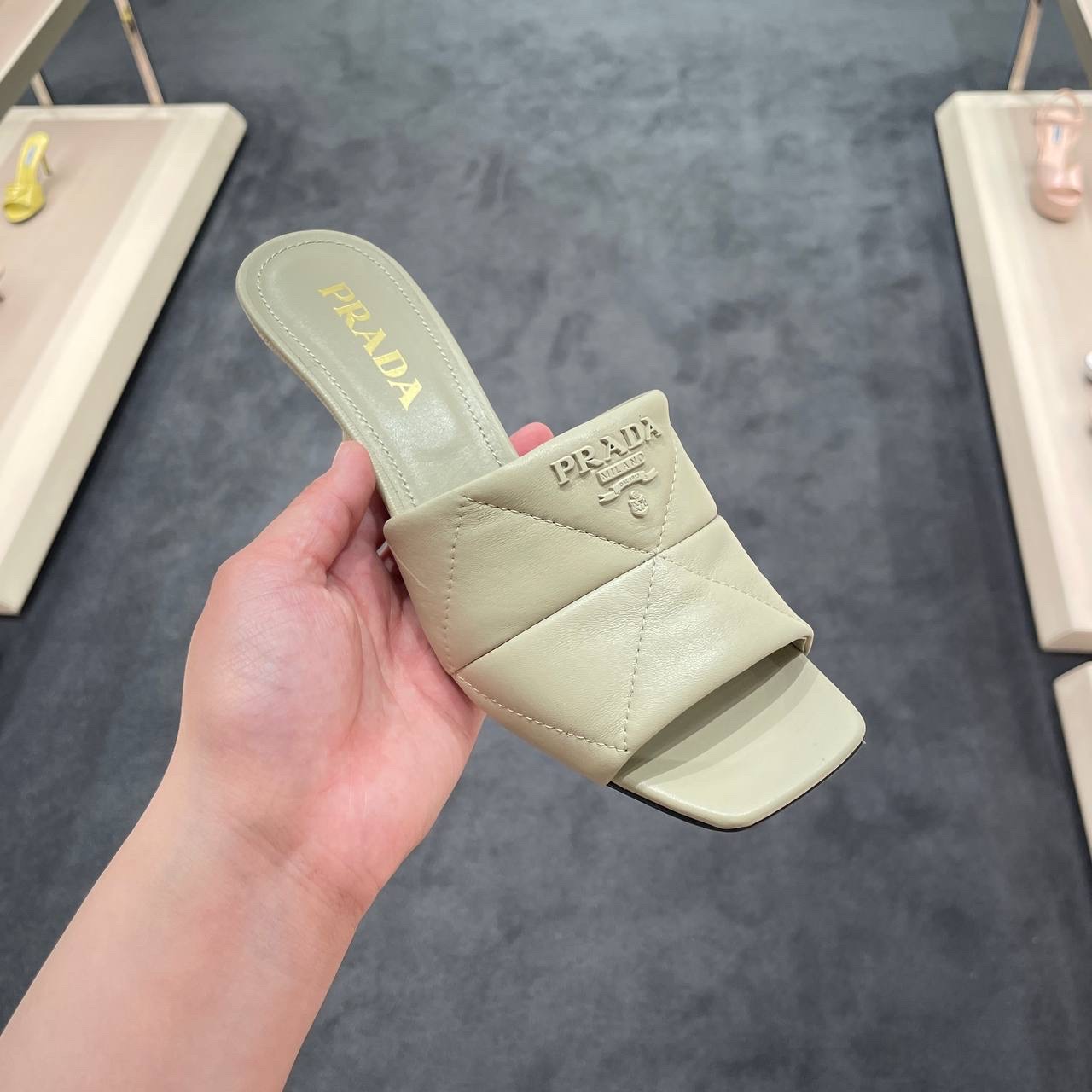 PRADA Sandals front view - Women's luxury Shoes