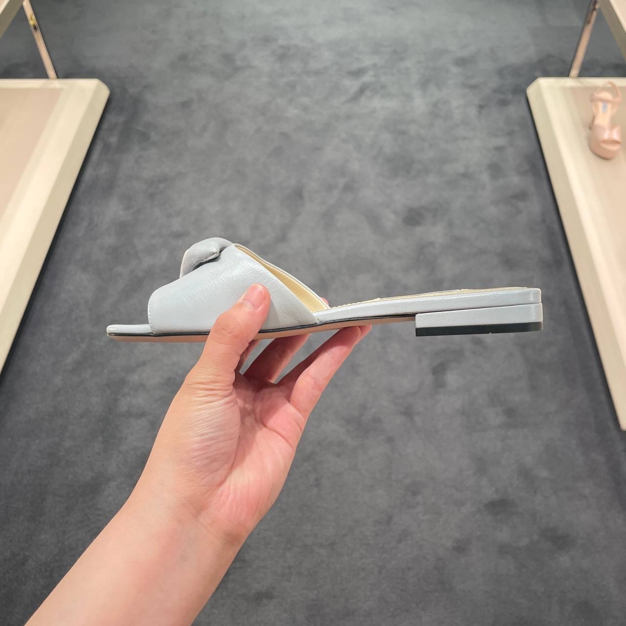 PRADA Slides side view - Women's luxury Shoes