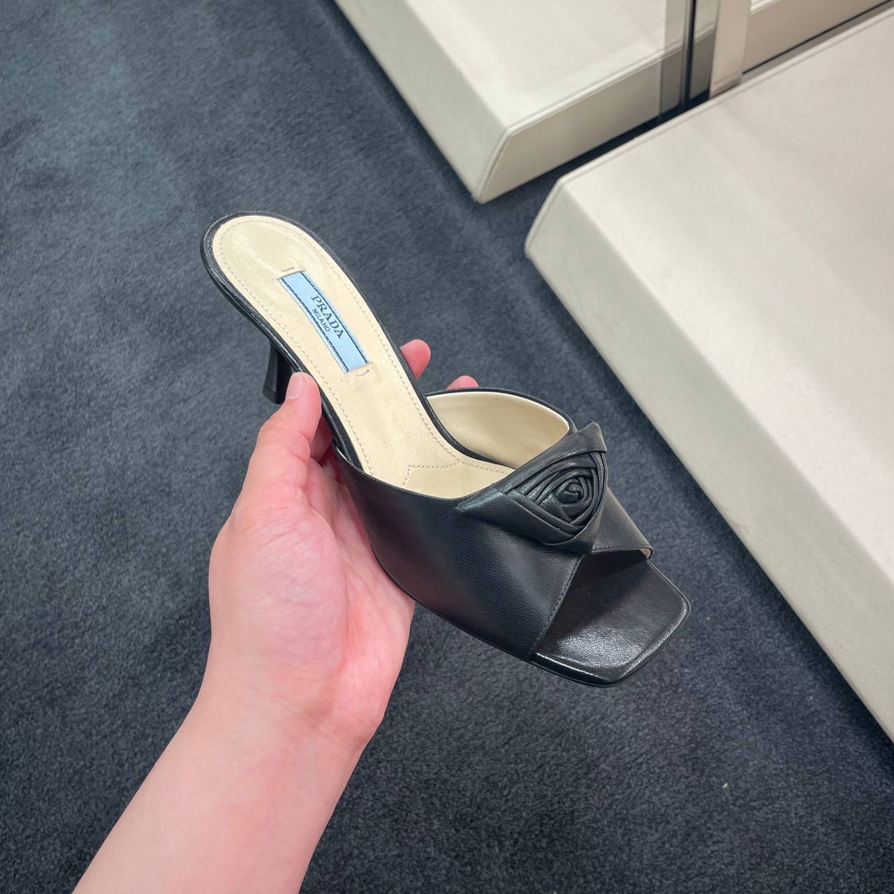 PRADA Sandals front view - Women's luxury Shoes