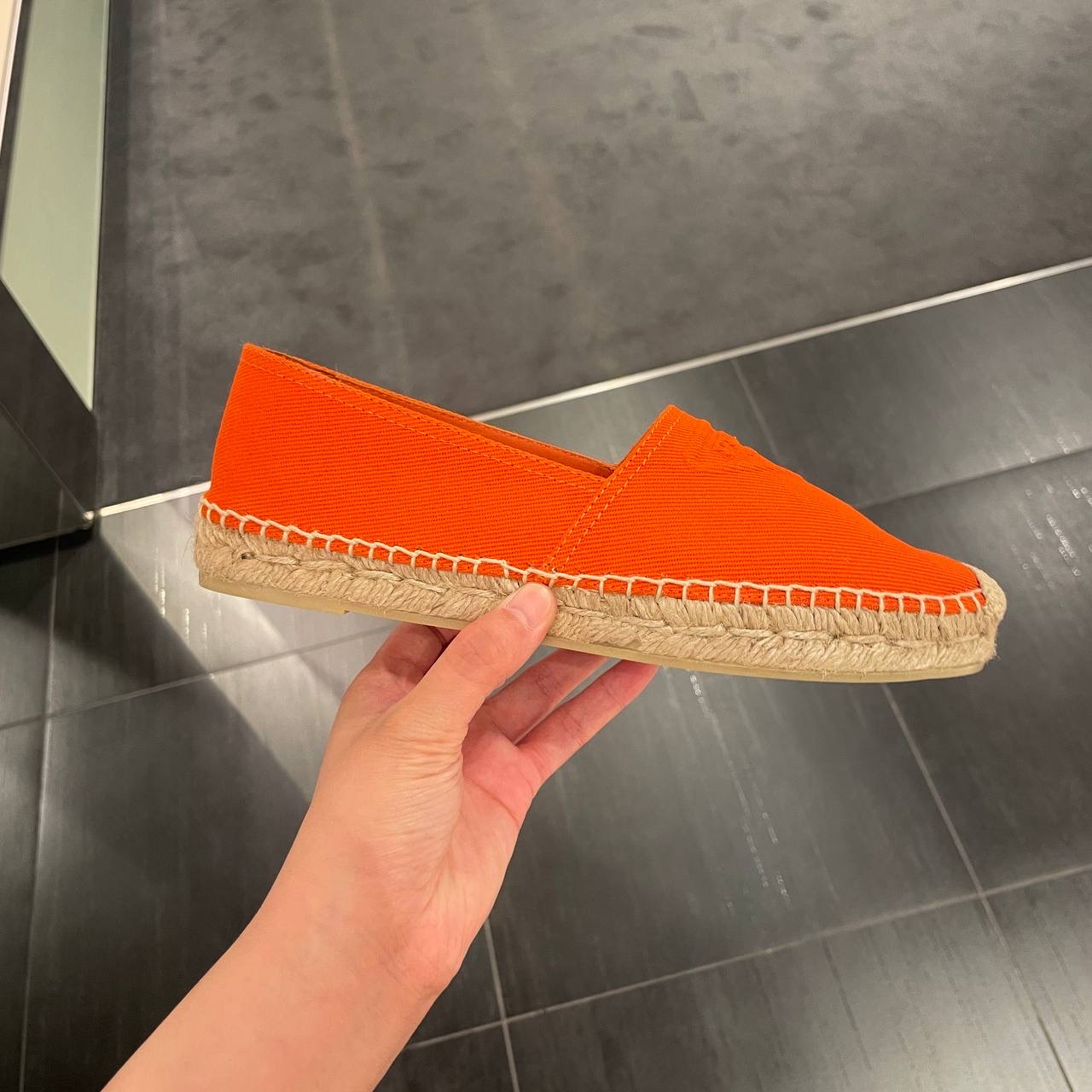 PRADA Espadrilles side view - Women's luxury Shoes