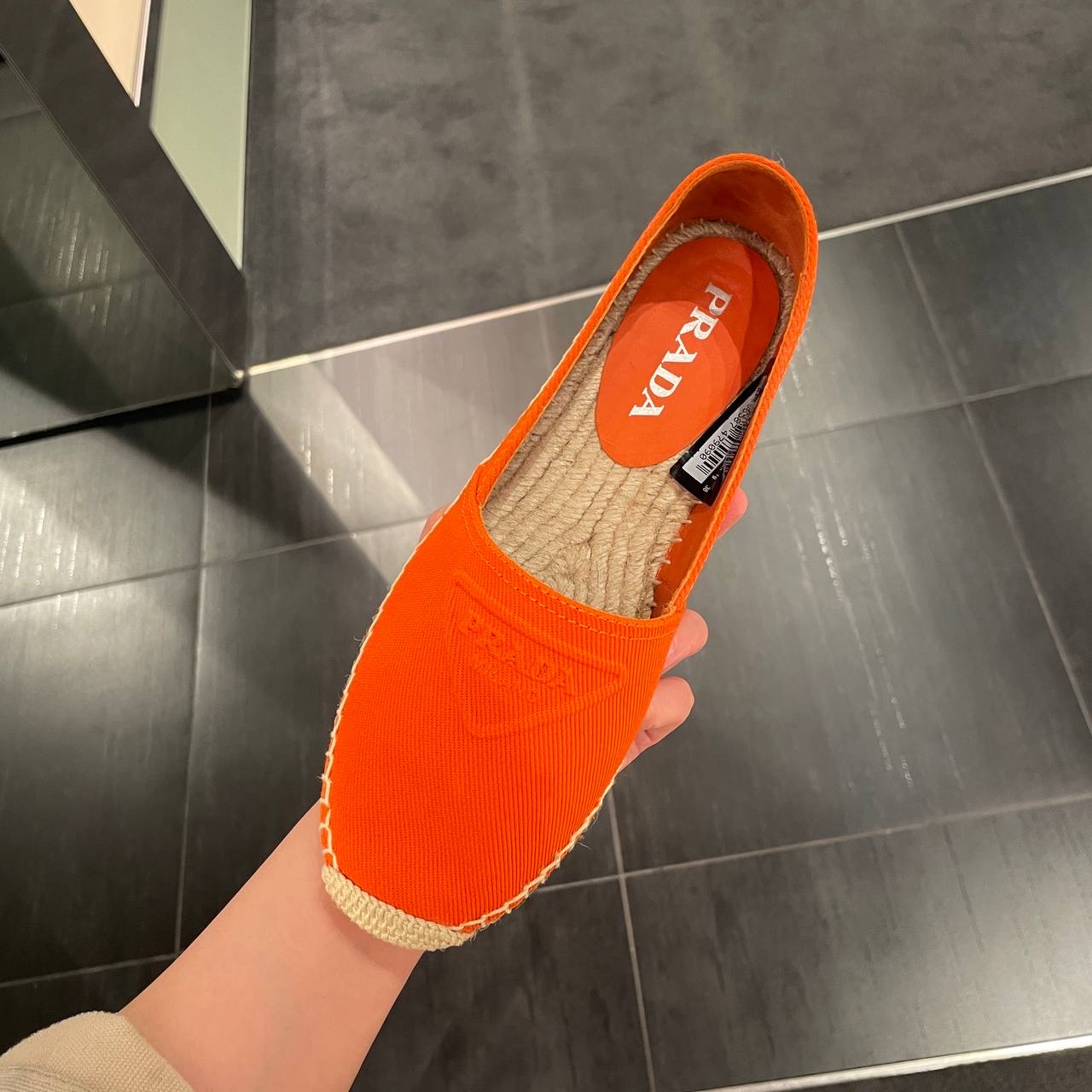 PRADA Espadrilles side view - Women's luxury Shoes
