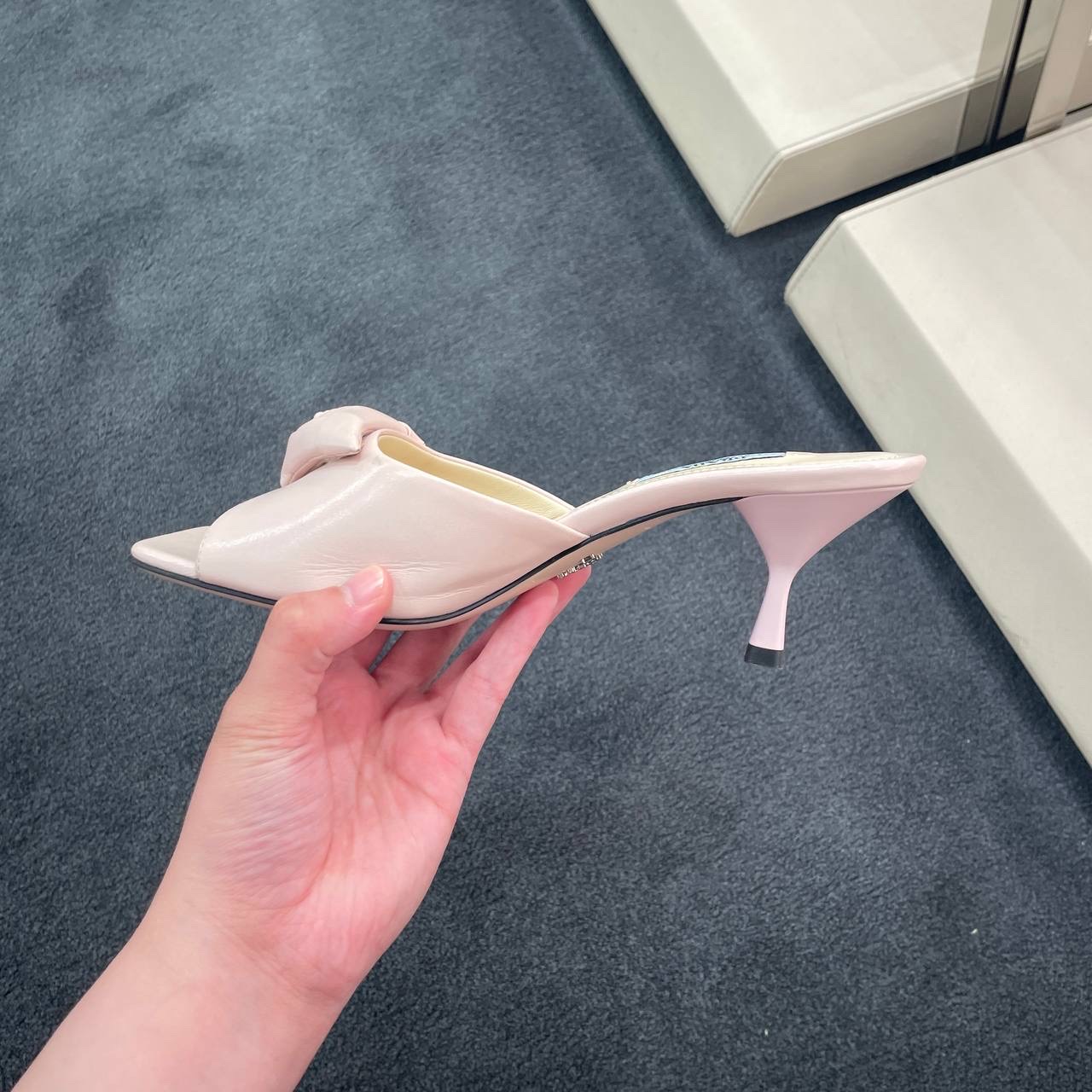 PRADA Sandals side view - Women's luxury Shoes