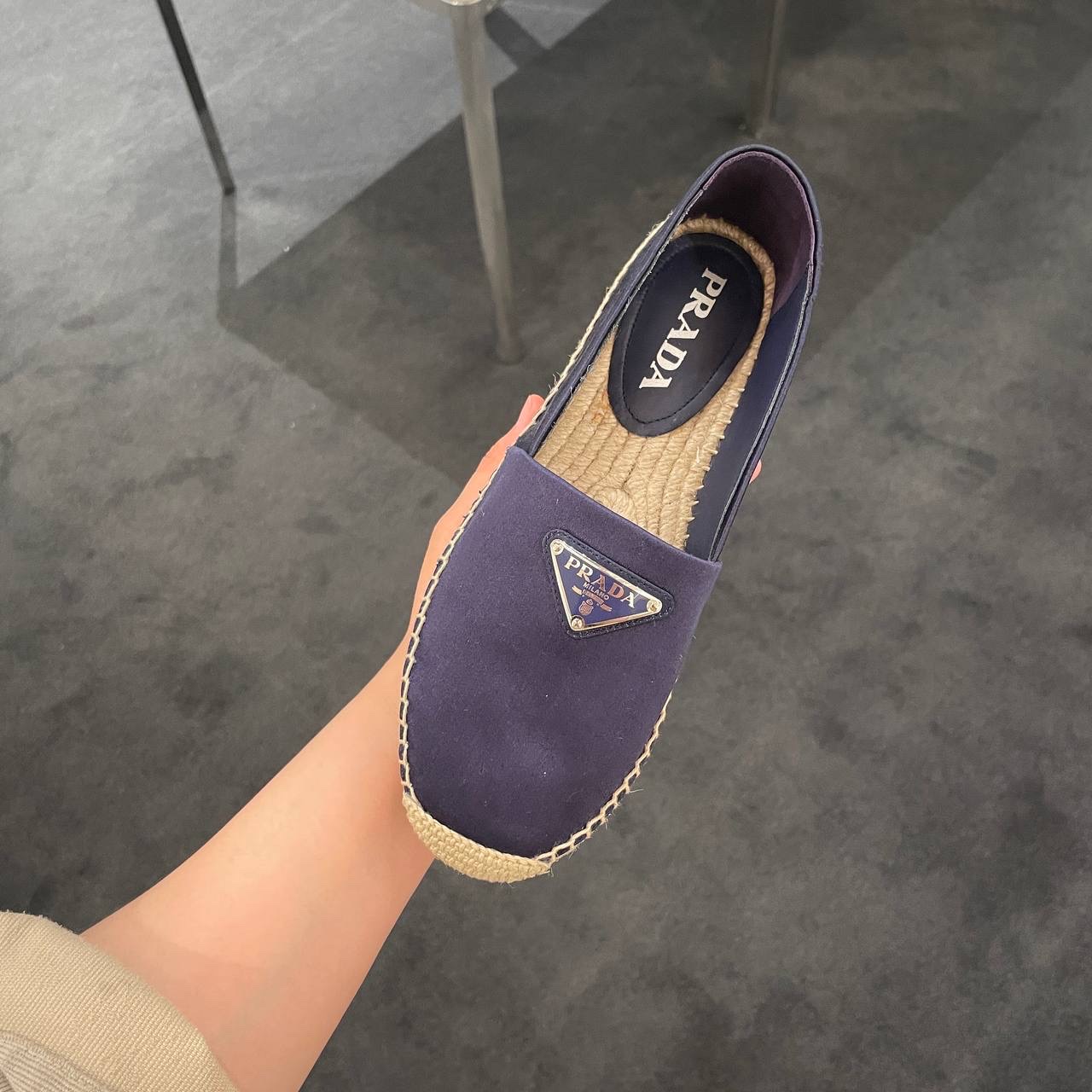 PRADA Espadrilles side view - Women's luxury Shoes