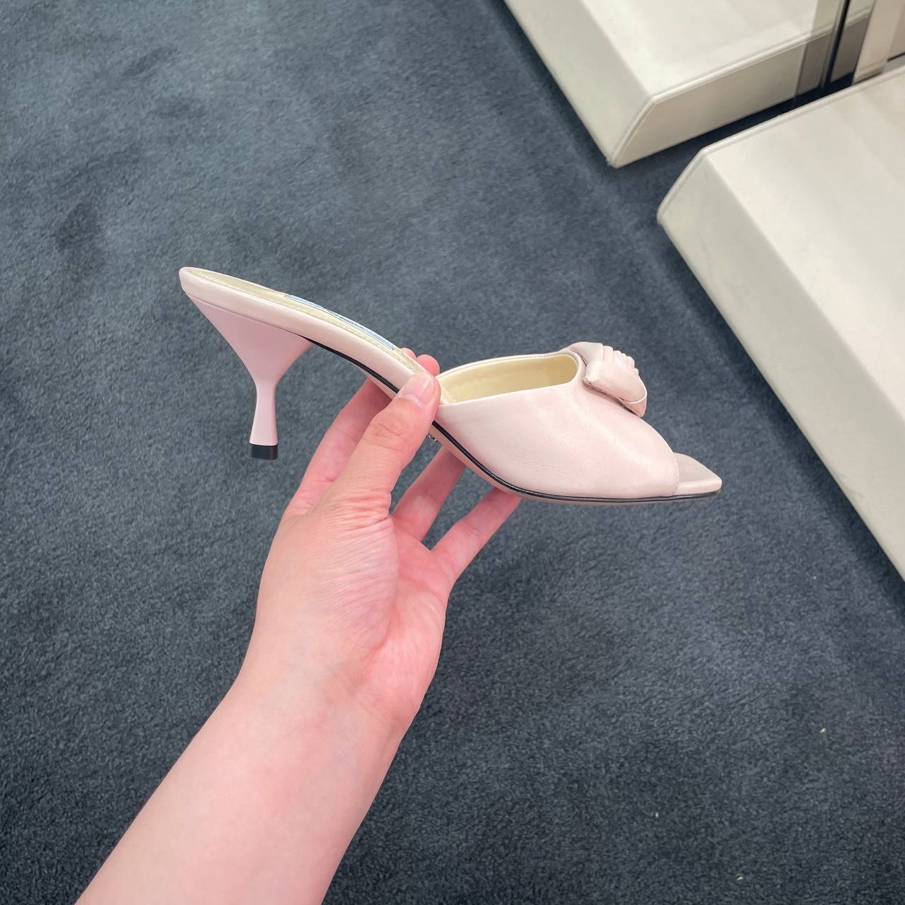 PRADA Sandals side view - Women's luxury Shoes