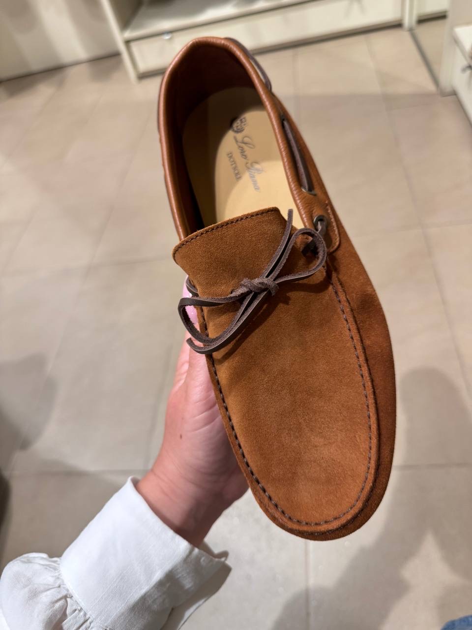 LORO PIANA Moccasins side view - Men's luxury Shoes