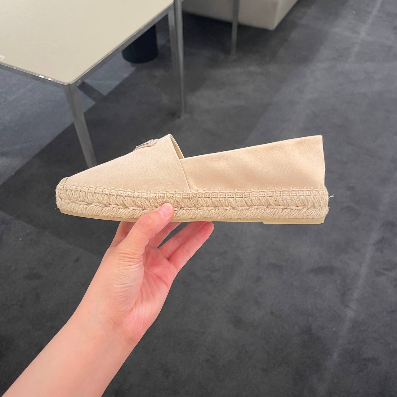 PRADA Espadrilles side view - Women's luxury Shoes