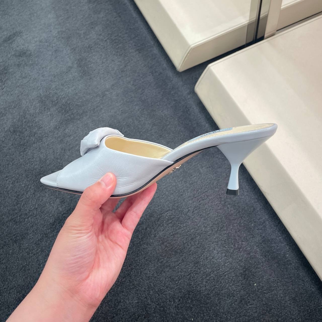 PRADA Sandals side view - Women's luxury Shoes