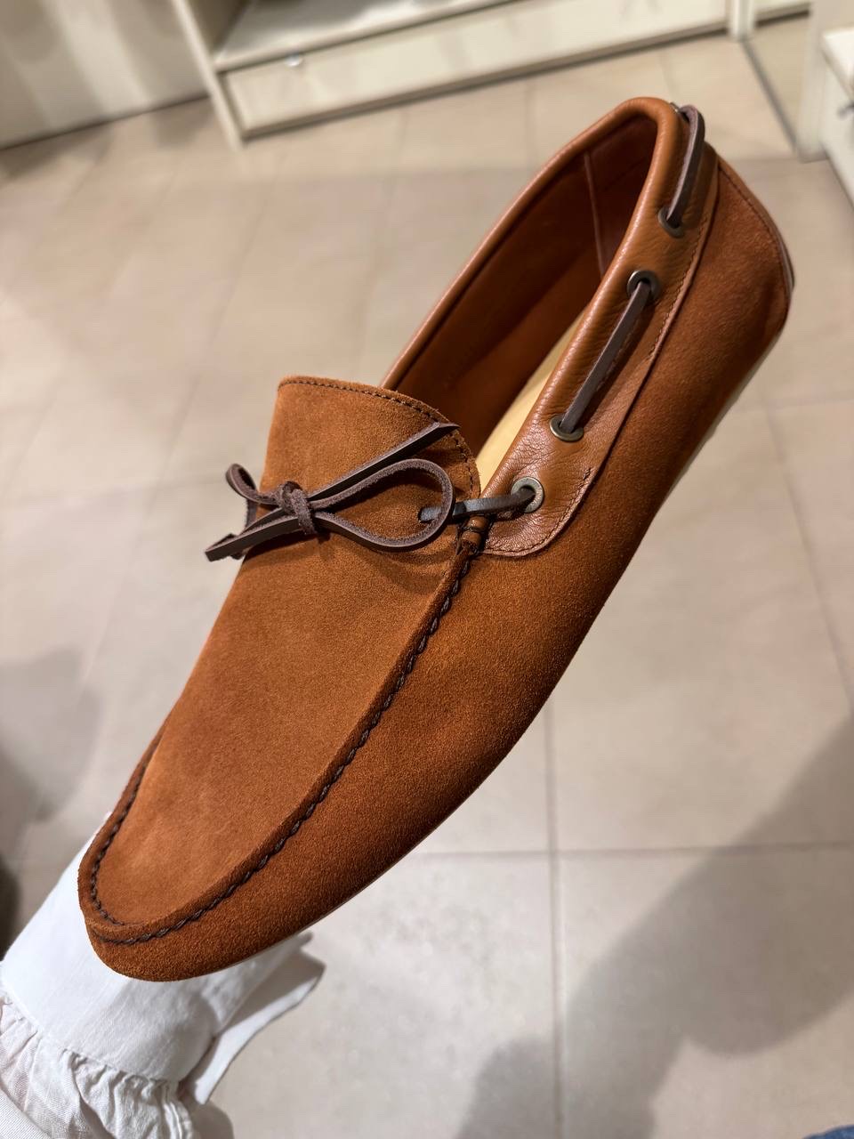 LORO PIANA Moccasins front view - Men's luxury Shoes