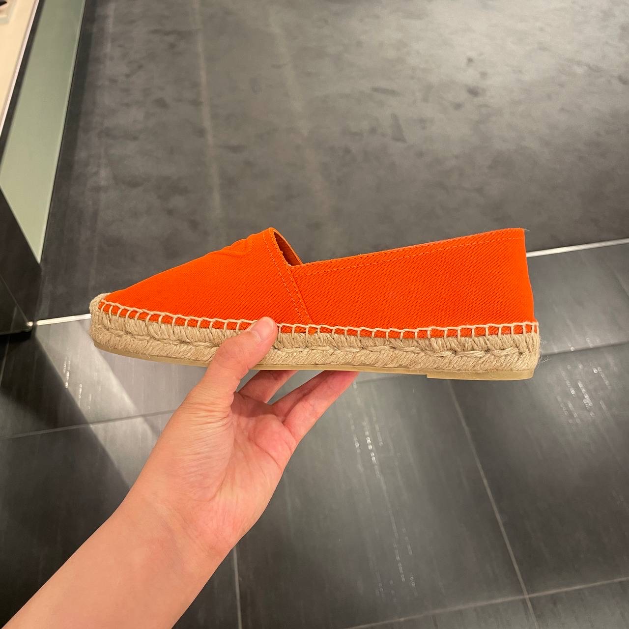 PRADA Espadrilles side view - Women's luxury Shoes