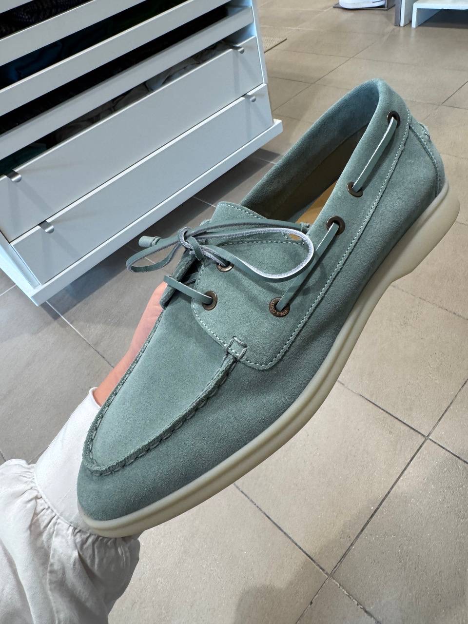 LORO PIANA Moccasins front view - Men's luxury Shoes