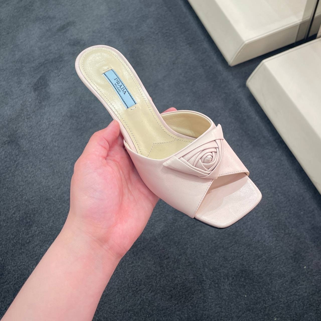 PRADA Sandals front view - Women's luxury Shoes