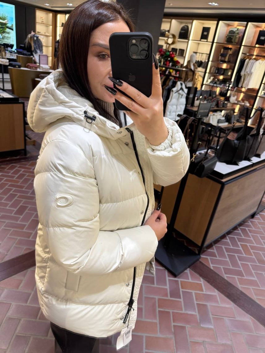 COACH Down jacket side view - Women's luxury Clothes