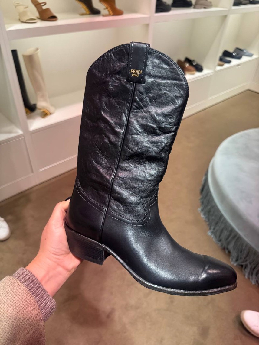 FENDI Boots front view - Women's luxury Shoes