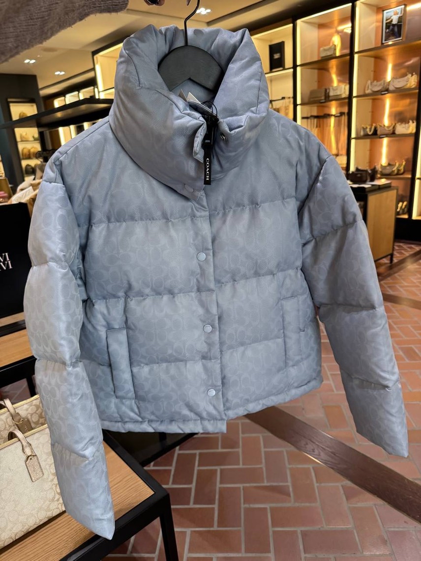 COACH Down jacket side view - Women's luxury Clothes